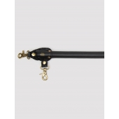 Черная распорка для ног Bound to You Faux Leather Spreader Bar - 50,8 см. - Fifty Shades of Grey - купить с доставкой в Люберцах