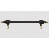 Черная распорка для ног Bound to You Faux Leather Spreader Bar - 50,8 см. - Fifty Shades of Grey - купить с доставкой в Люберцах