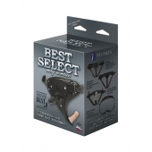 Пояс HARNESS BEST SELECT с вагинальной пробкой - LOVETOY (А-Полимер) - купить с доставкой в Люберцах