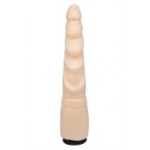 Телесная реалистичная насадка-елочка - 20,5 см. - LOVETOY (А-Полимер) - купить с доставкой в Люберцах