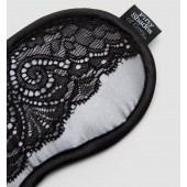 Атласная маска с кружевом Play Nice - Fifty Shades of Grey - купить с доставкой в Люберцах