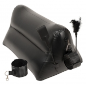 Надувная любовная подушка Portable Triangle Cushion с аксессуарами - Orion - купить с доставкой в Люберцах