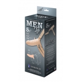 Телесный мужской парапротез MEN STYLE - 15 см. - LOVETOY (А-Полимер) - купить с доставкой в Люберцах