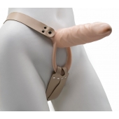 Телесный поясной парапротез - 17 см. - LOVETOY (А-Полимер) - купить с доставкой в Люберцах