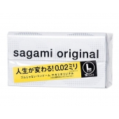 Презервативы Sagami Original 0.02 L-size увеличенного размера - 10 шт. - Sagami - купить с доставкой в Люберцах