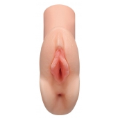 Телесный мастурбатор Perfect Pussy Double Stroker - Pipedream - в Люберцах купить с доставкой