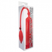 Красная вакуумная помпа Power Pump Red - Toy Joy - в Люберцах купить с доставкой