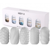 Набор из 5 мастурбаторов Hedy X5 Mixed - Svakom - в Люберцах купить с доставкой
