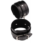 Черные оковы Classic Ankle Cuffs - Chisa - купить с доставкой в Люберцах