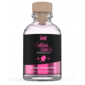 Массажный гель с согревающим эффектом Cotton Candy - 30 мл. - INTT - купить с доставкой в Люберцах