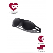 Черная плотная силиконовая маска - ToyFa - купить с доставкой в Люберцах