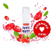 Гель-смазка Tutti-frutti со вкусом барбариса - 30 гр. - Биоритм - купить с доставкой в Люберцах