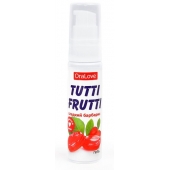 Гель-смазка Tutti-frutti со вкусом барбариса - 30 гр. - Биоритм - купить с доставкой в Люберцах