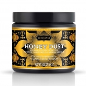 Пудра для тела Honey Dust Body Powder с ароматом кокоса и ананаса - 170 гр. - Kama Sutra - купить с доставкой в Люберцах