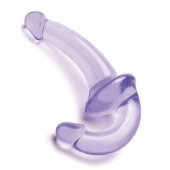Фиолетовый безремневой страпон Strapless Strap-On - Lux Fetish - купить с доставкой в Люберцах