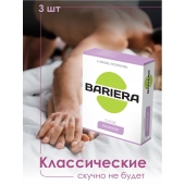 Классические презервативы Bariera Classic - 3 шт. - Bariera - купить с доставкой в Люберцах
