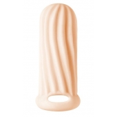 Телесный фаллоудлинитель Homme Wide - 11 см. - Lola Games - в Люберцах купить с доставкой