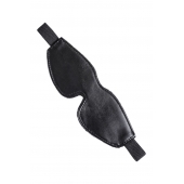 Черная маска Anonymo из искусственной кожи - ToyFa - купить с доставкой в Люберцах