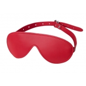 Красная маска Anonymo из искусственной кожи - ToyFa - купить с доставкой в Люберцах