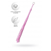 Розовый флоггер Anonymo - 64 см. - ToyFa - купить с доставкой в Люберцах