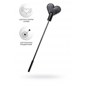 Черный стек со шлепком в форме сердца Anonymo - 35 см. - ToyFa - купить с доставкой в Люберцах