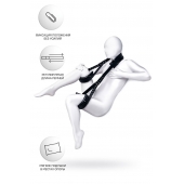 Черные кожаные стропы для фиксации Anonymo - ToyFa - купить с доставкой в Люберцах