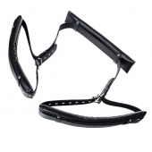 Черные кожаные стропы для фиксации Anonymo - ToyFa - купить с доставкой в Люберцах