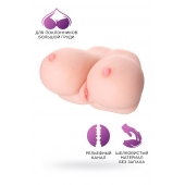 Мастурбатор Fleshy Teaser в виде груди с вагиной - ToyFa - в Люберцах купить с доставкой