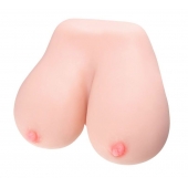 Мастурбатор Fleshy Teaser в виде груди с вагиной - ToyFa - в Люберцах купить с доставкой
