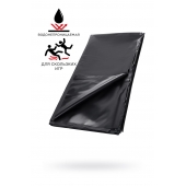 Черная простыня для секса из ПВХ - 220 х 200 см. - ToyFa - купить с доставкой в Люберцах