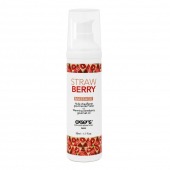 Разогревающее массажное масло  с ароматом клубники Gourmet Strawberry - 50 мл. - Exsens - купить с доставкой в Люберцах