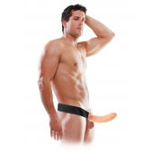 Полый страпон 8  Hollow Strap-On телесного цвета - 19 см. - Pipedream - купить с доставкой в Люберцах