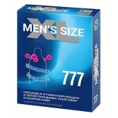 Стимулирующая насадка на пенис MEN SIZE 777 - Sitabella - в Люберцах купить с доставкой