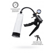 Прозрачная механическая помпа для пениса Viggo - Sexus - в Люберцах купить с доставкой