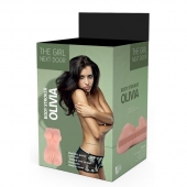 Телесный мастурбатор-вагина Olivia - Dream Toys - в Люберцах купить с доставкой