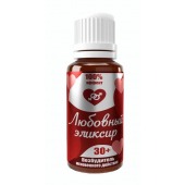 Возбудитель  Любовный эликсир 30+  - 20 мл. - Миагра - купить с доставкой в Люберцах