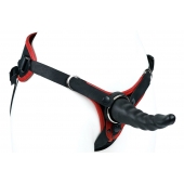 Пояс унисекс UNISEX Style с 2 насадками - LOVETOY (А-Полимер) - купить с доставкой в Люберцах