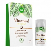Возбуждающий гель с ароматом кокоса Vibration Coconut - 15 мл. - INTT - купить с доставкой в Люберцах