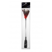 Стек-щекоталка Sweet Caress Feather Whip - 58 см. - Sweet Caress - купить с доставкой в Люберцах