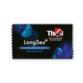 Пролонгирующий крем LongSex в одноразовой упаковке - 1,5 гр. - Биоритм - купить с доставкой в Люберцах