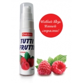 Гель-смазка Tutti-frutti с малиновым вкусом - 30 гр. - Биоритм - купить с доставкой в Люберцах