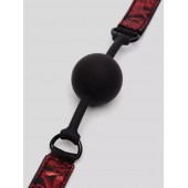 Кляп-шар на двусторонних ремешках Reversible Silicone Ball Gag - Fifty Shades of Grey - купить с доставкой в Люберцах