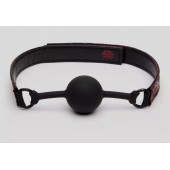 Кляп-шар на двусторонних ремешках Reversible Silicone Ball Gag - Fifty Shades of Grey - купить с доставкой в Люберцах