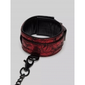 Красно-черные оковы Reversible Faux Leather Ankle Cuffs - Fifty Shades of Grey - купить с доставкой в Люберцах
