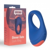 Синее эрекционное кольцо RRRING Dinner Date Cock Ring - FeelzToys - в Люберцах купить с доставкой