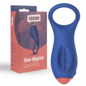 Синее эрекционное кольцо RRRING One Nighter Cock Ring - FeelzToys - в Люберцах купить с доставкой