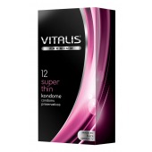 Ультратонкие презервативы VITALIS PREMIUM super thin - 12 шт. - Vitalis - купить с доставкой в Люберцах