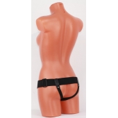 Универсальные черные трусики для страпона - БДСМ Арсенал - купить с доставкой в Люберцах