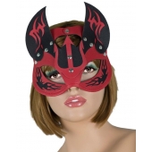 Маска дьяволицы с рожками - LOVETOY (А-Полимер) - купить с доставкой в Люберцах
