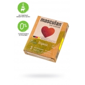 Экологически чистые презервативы Masculan Organic - 3 шт. - Masculan - купить с доставкой в Люберцах